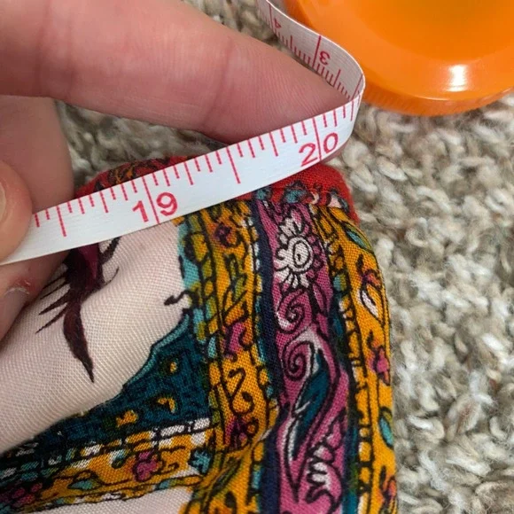 Vintage Y2K Angie Boho Paisley V Neck Maxi Dress Small - Picture 11 of 15